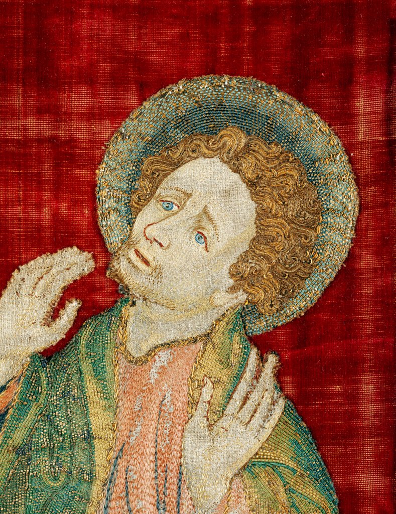 Detail of St John by Unknown