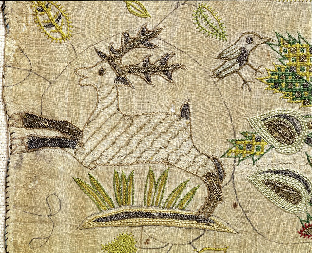 Detail of Cover, detail. England, early 17th century by Anonymous