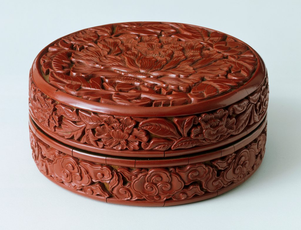 Detail of Lidded box by Unknown