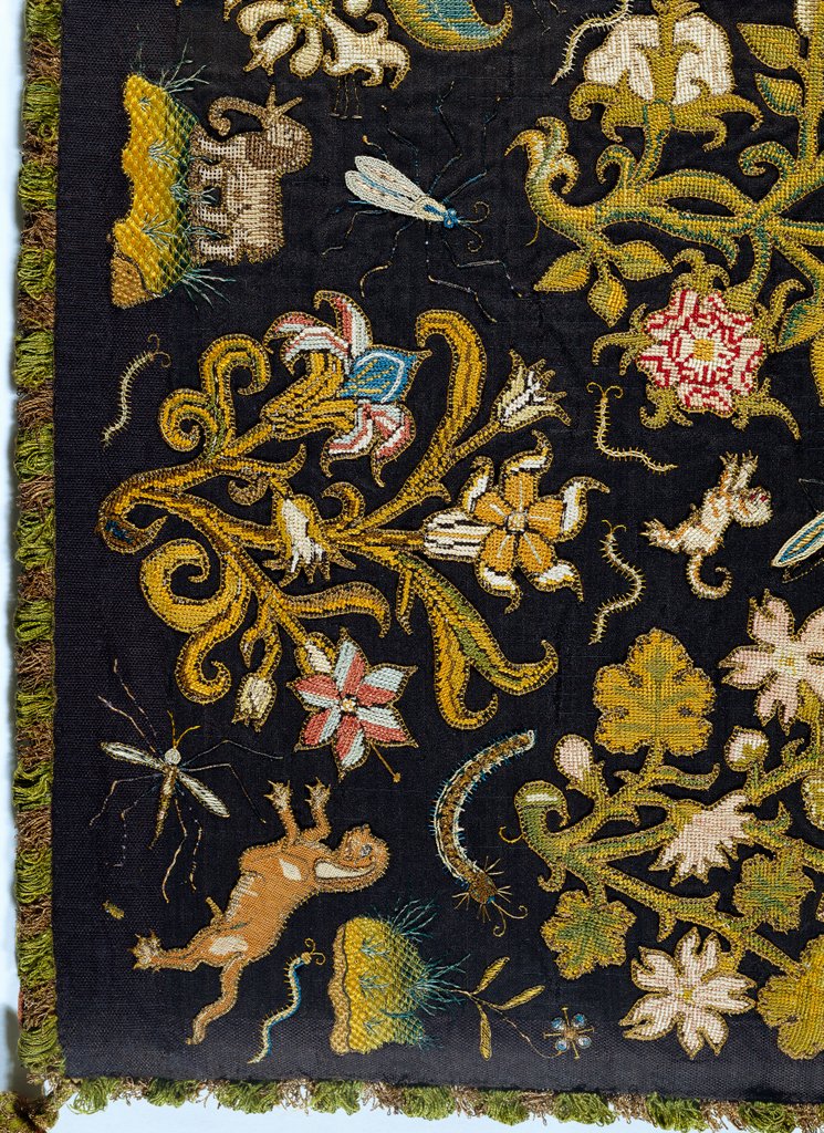 Detail of Cushion Cover. England, 17th century by Unknown