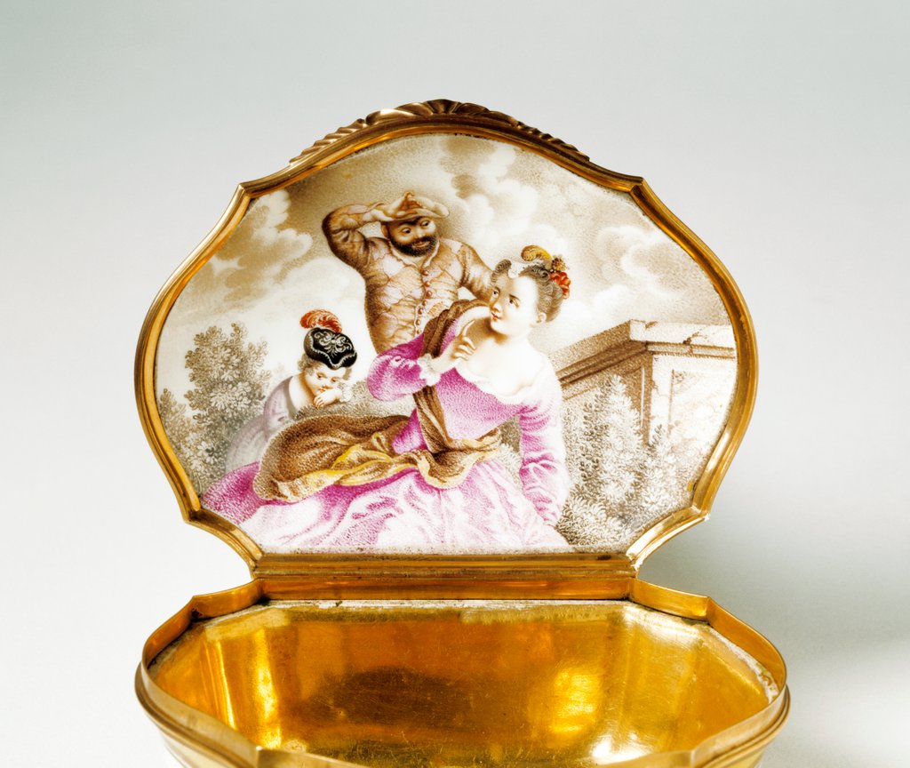 Detail of Snuff box by Unknown