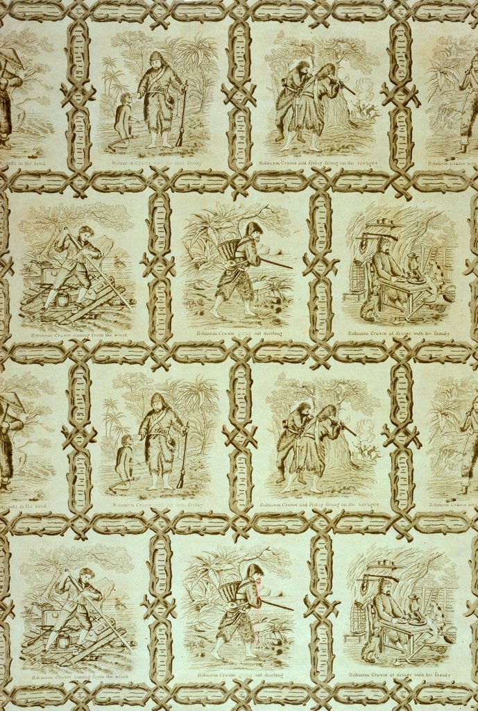 Detail of Nursery Wallpaper by Unknown