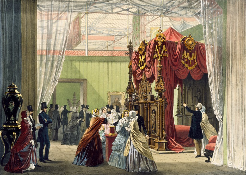 Detail of Austria at the Great Exhibition by Joseph Nash