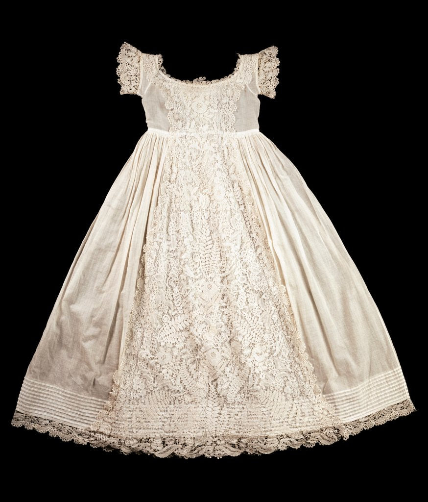 Detail of Christening robe by Unknown