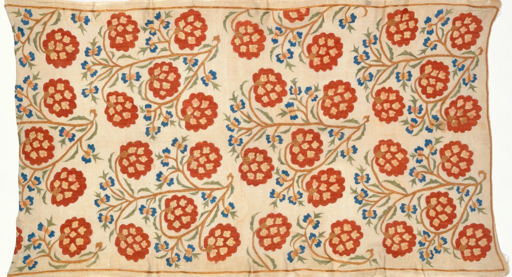 Detail of Cover, detail. Turkey, Ottoman period, 18th-19th century by Unknown
