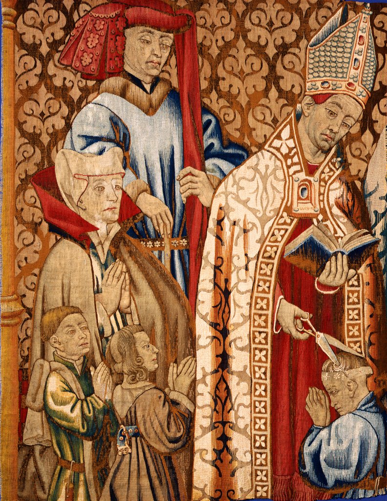 Detail of The Sacrament of the Confirmation by Unknown