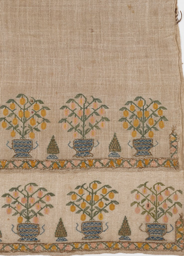 Detail of Towel. Turkey, 19th century by Unknown