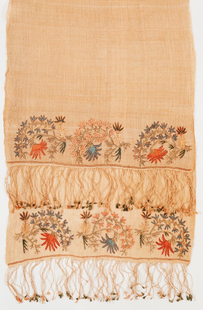 Detail of Towel. Turkey, 19th century by Unknown