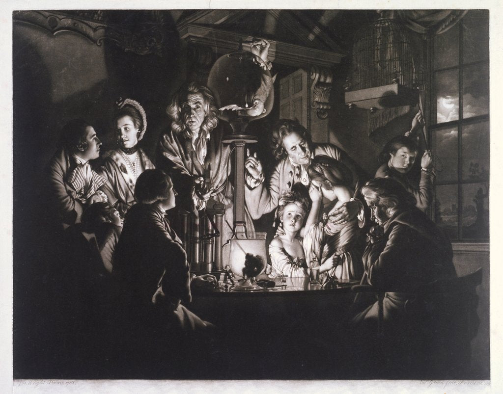 Detail of The Air Pump by Valentine Green