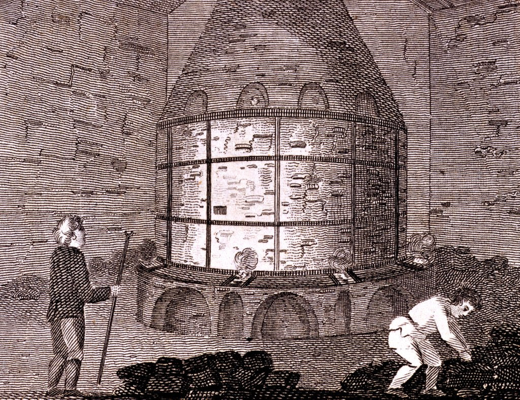 Detail of The Glaze Kiln by Anonymous