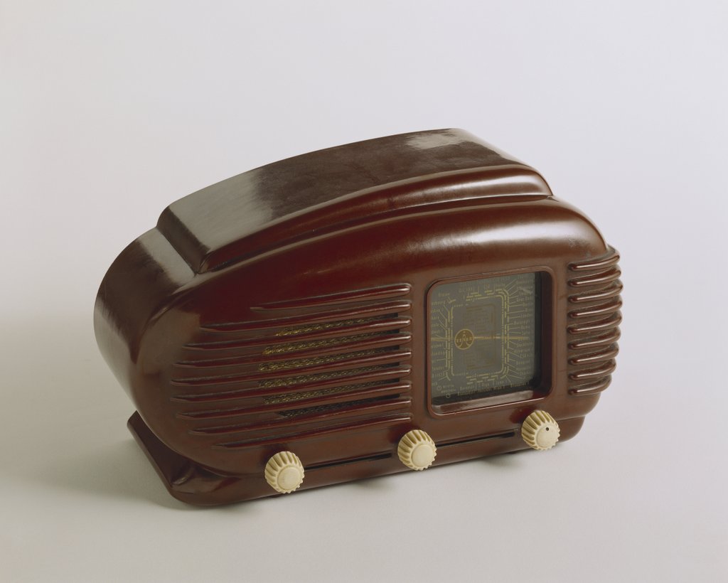Detail of Tesla Talisman radio. Czechoslovakia, 1939 by Igor Didov