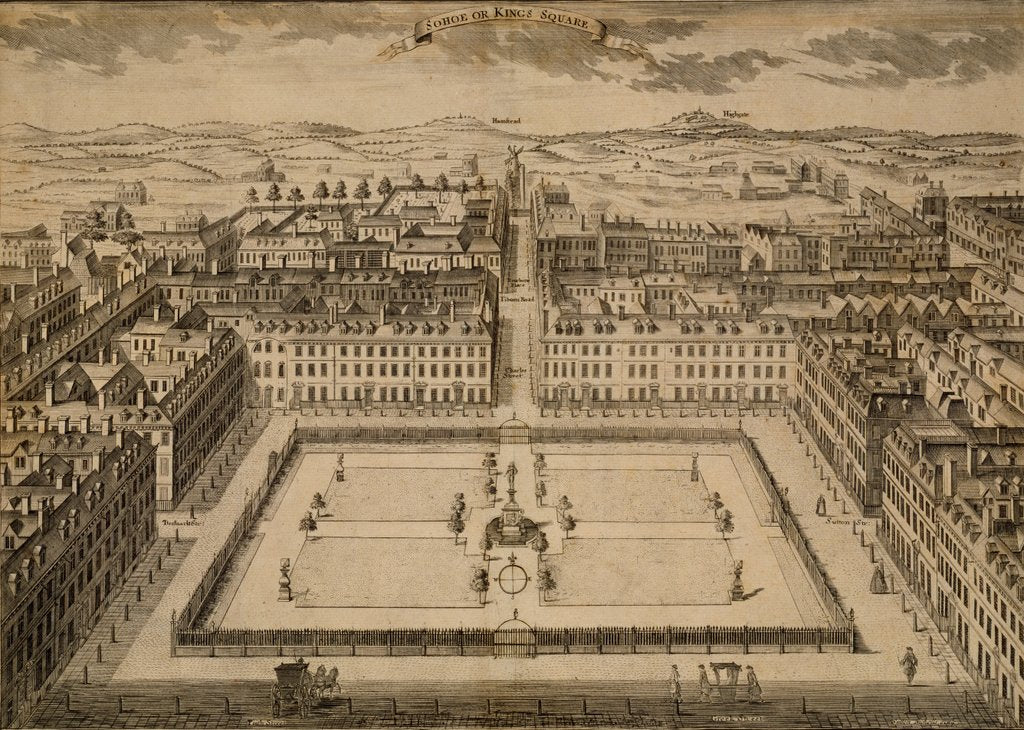 Detail of Soho or King's Square by Unknown