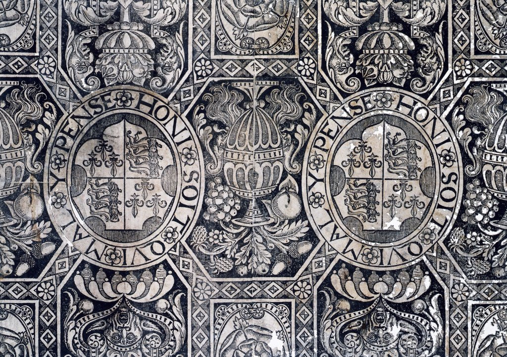 Detail of Wallpaper by Unknown