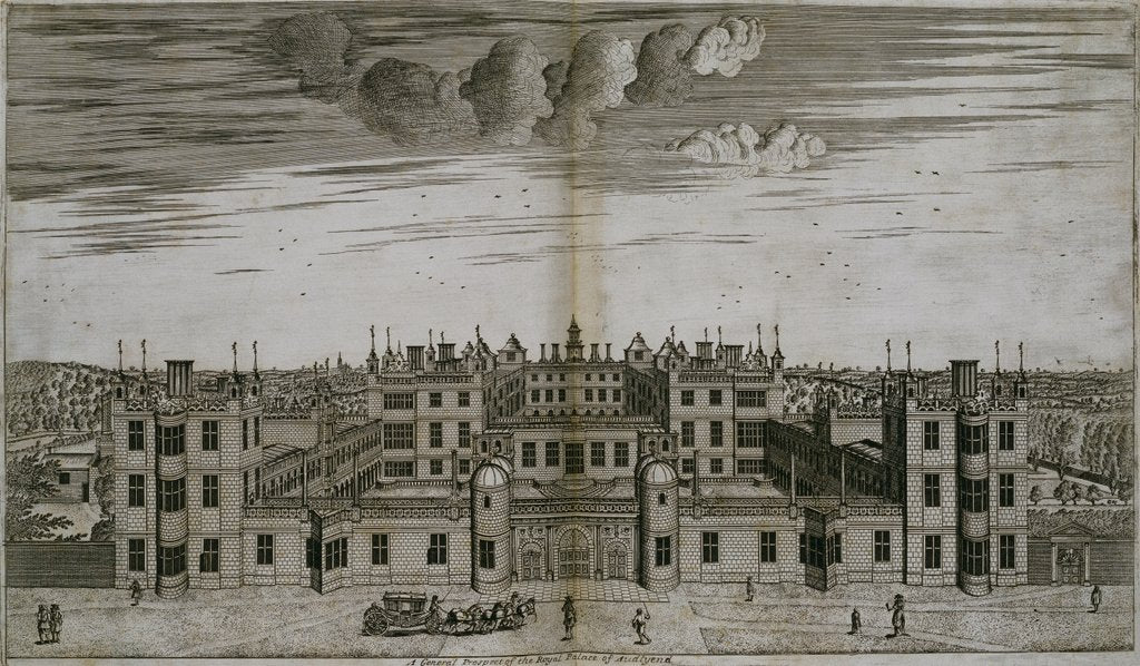 Detail of A General Prospect of the Royal Palace by Henry Winstanley