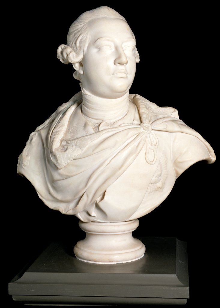 Detail of King George III by John van Nost(II)
