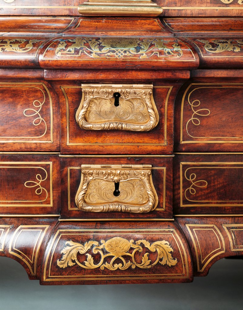Detail of Cabinet. England, 1730-40 by Unknown
