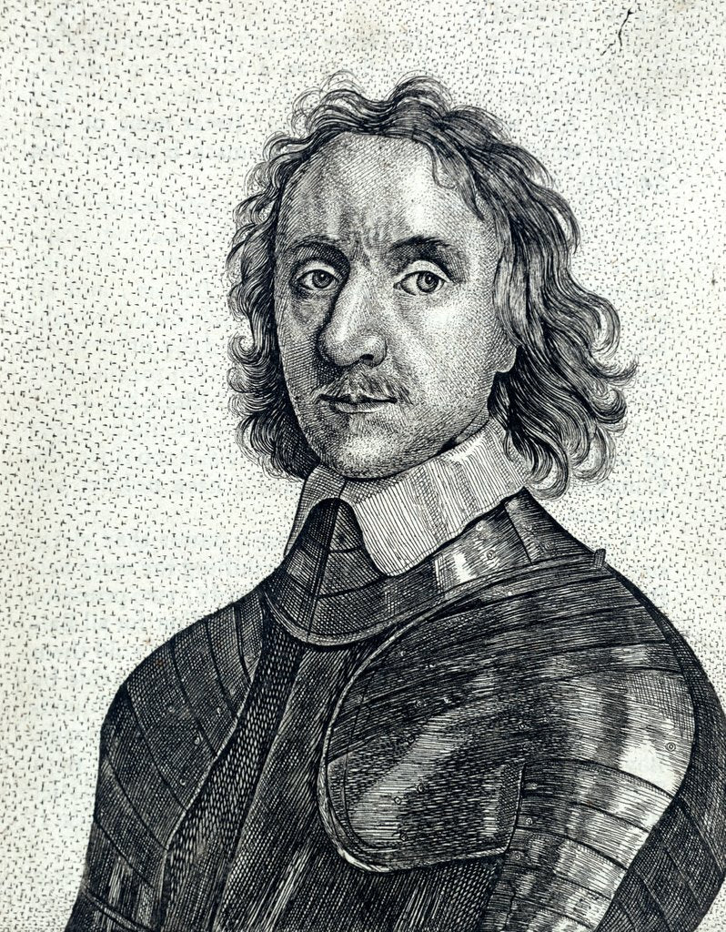 Detail of Oliver Cromwell by Robert Gaywood
