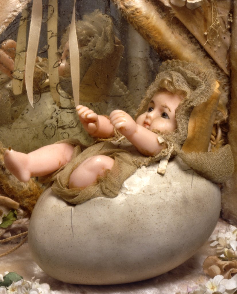 Detail of Novelty Egg Doll by Unknown