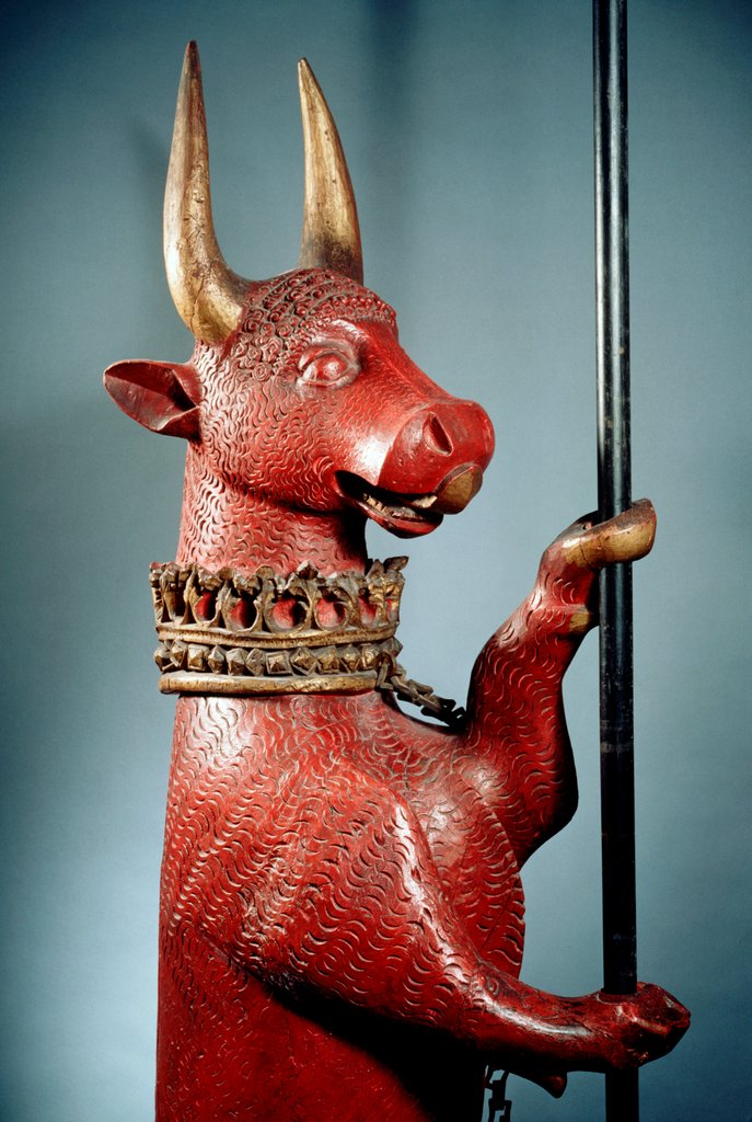 Detail of Heraldic Bull. England, early 16th century by Unknown