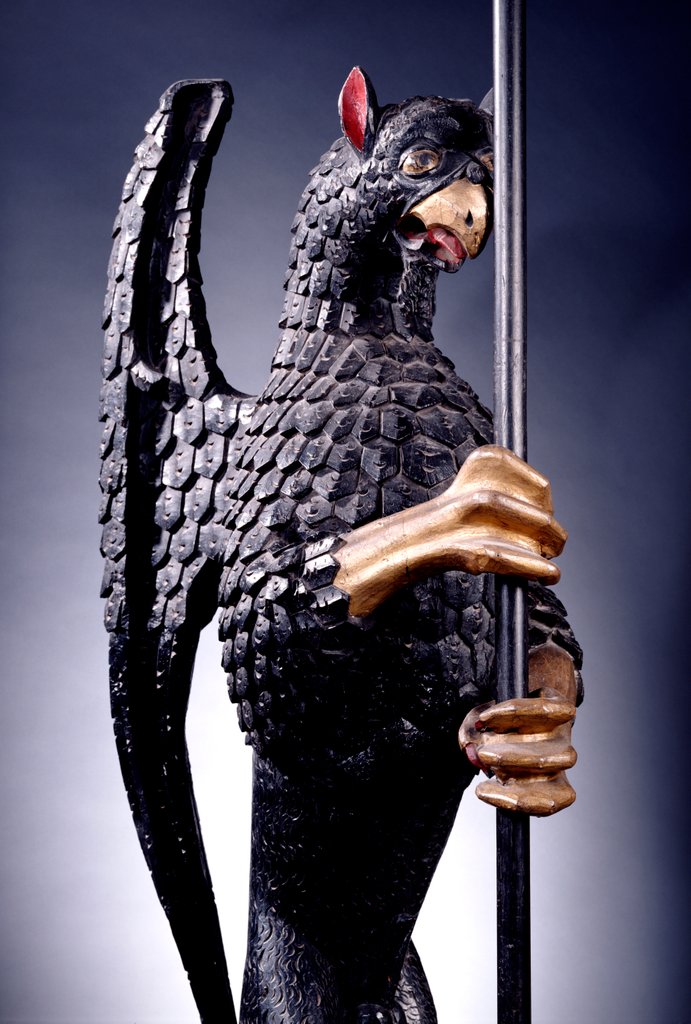 Detail of Heraldic Gryphon. England, early 16th century by Unknown
