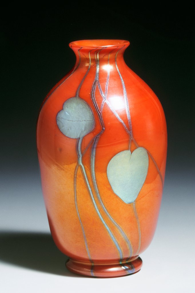 Detail of Vase by Louis Comfort Tiffany