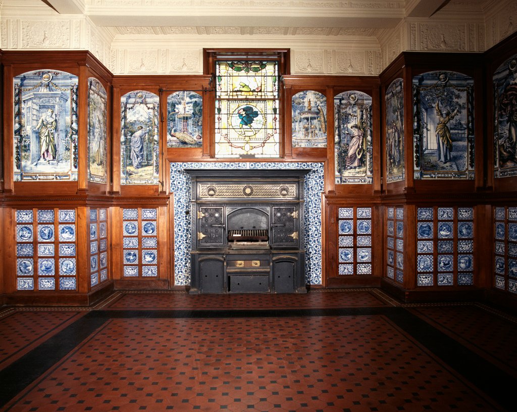 Detail of The Poynter or Grill Room. Victoria and Albert Museum, London, 2000 by Anonymous