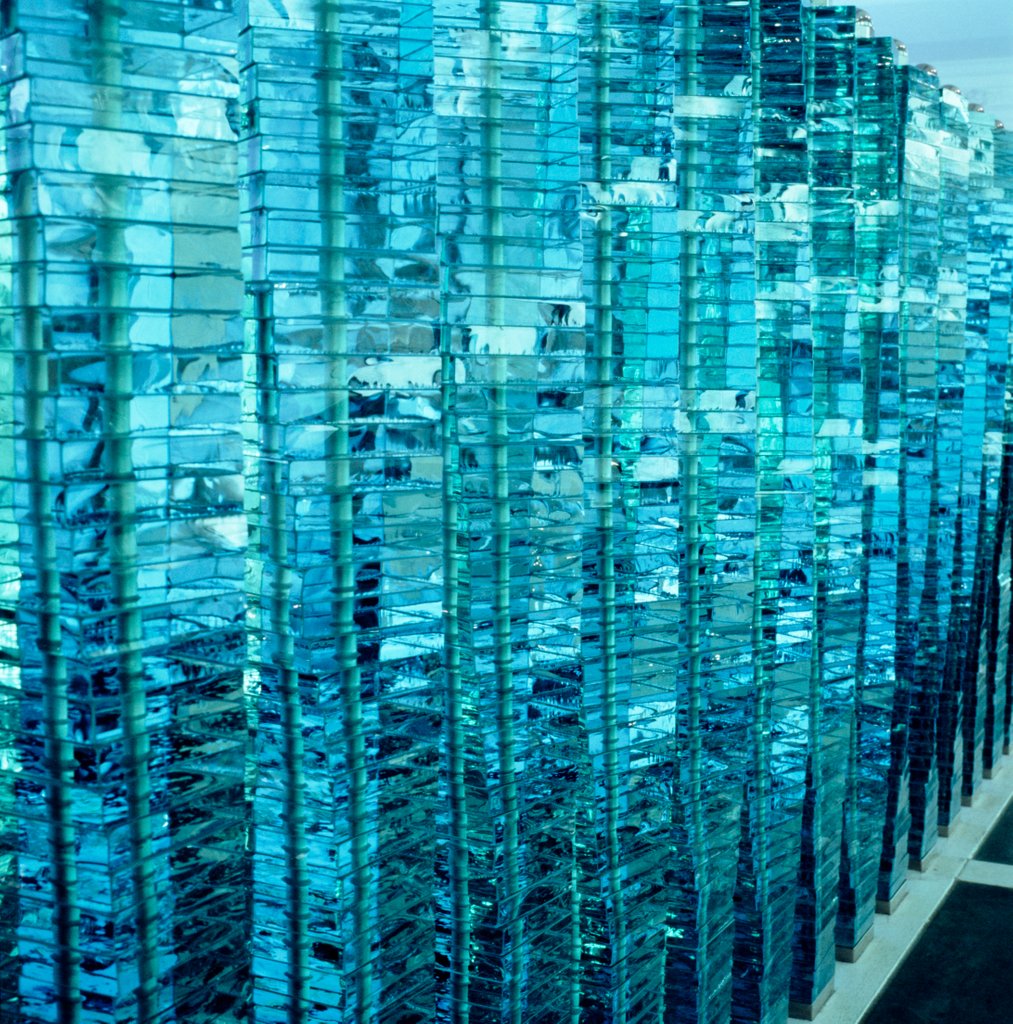 Detail of The Glass Gallery at the V&A Museum. London, England, 2000 by Anonymous
