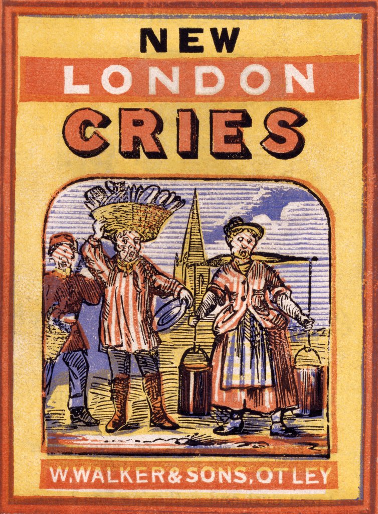 Detail of Front Cover of New London Cries by Anonymous
