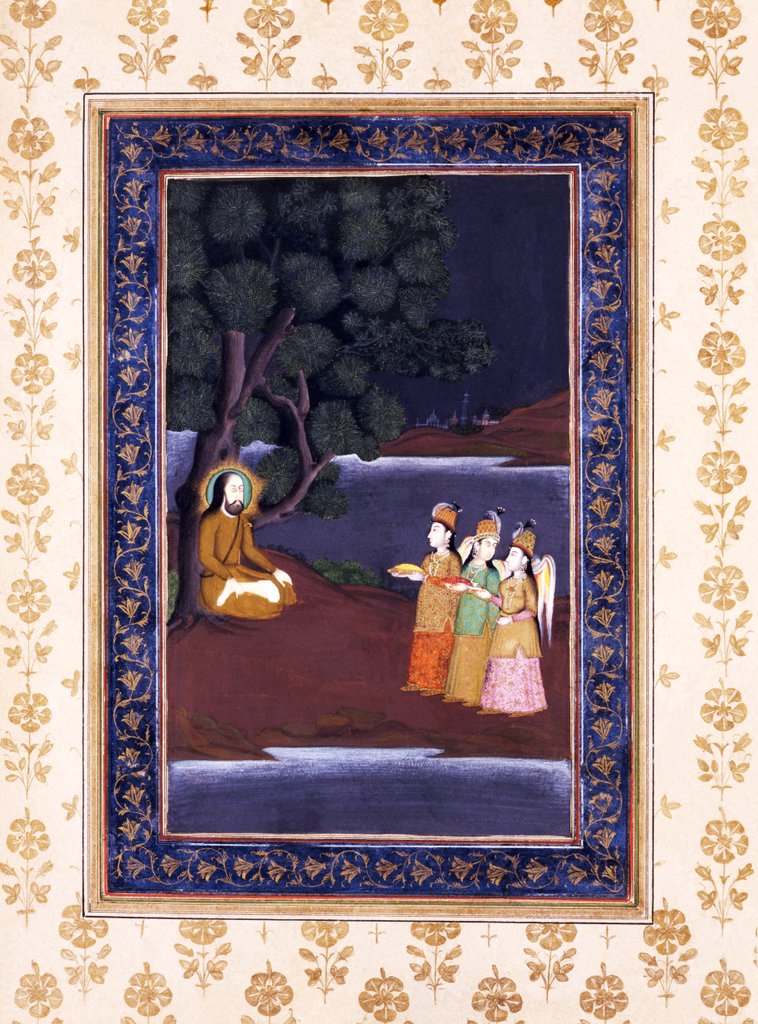 Detail of Ibrahim-Bin-Adham, Sultan of Balk and a noted Sufi Saint by Unknown