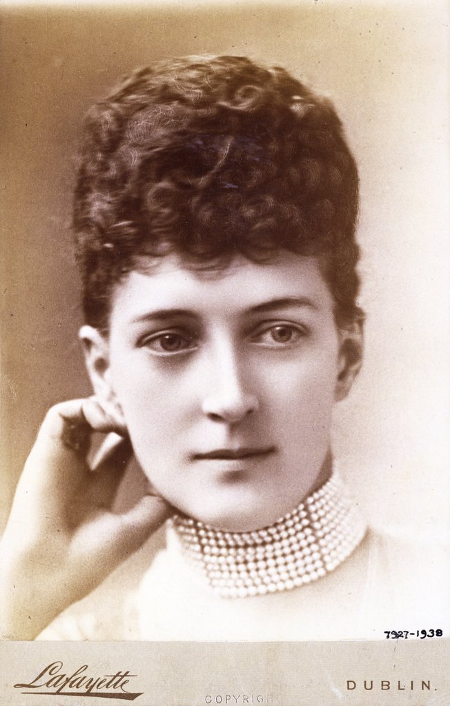 Detail of Queen Alexandra by Lafayette Studios