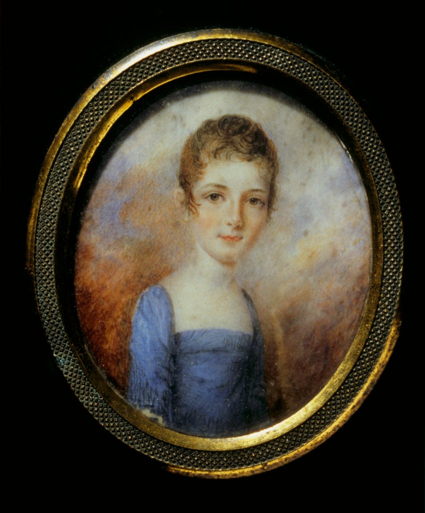 Detail of Little Girl by Anna Peale