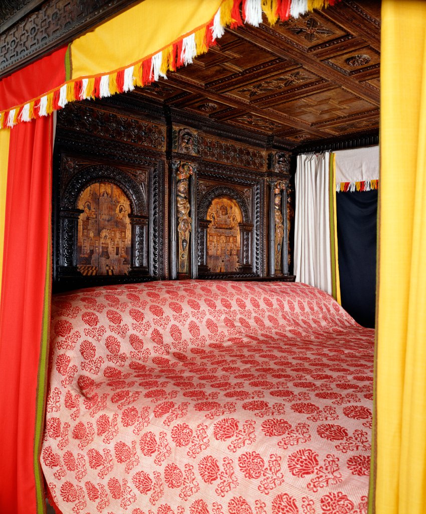 Detail of The Great Bed of Ware, detail by Jonas Fosbrooke