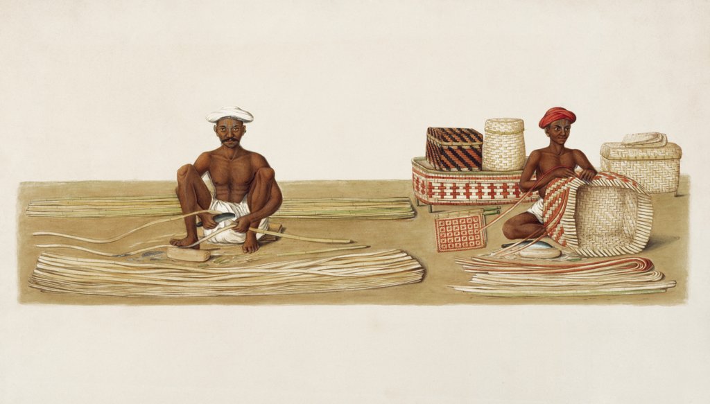 Detail of Basket makers by Unknown