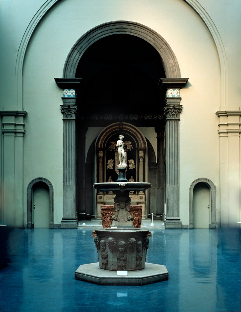 Detail of The Sculpture Gallery at the V&A Museum. London, England, 20th century by Anonymous