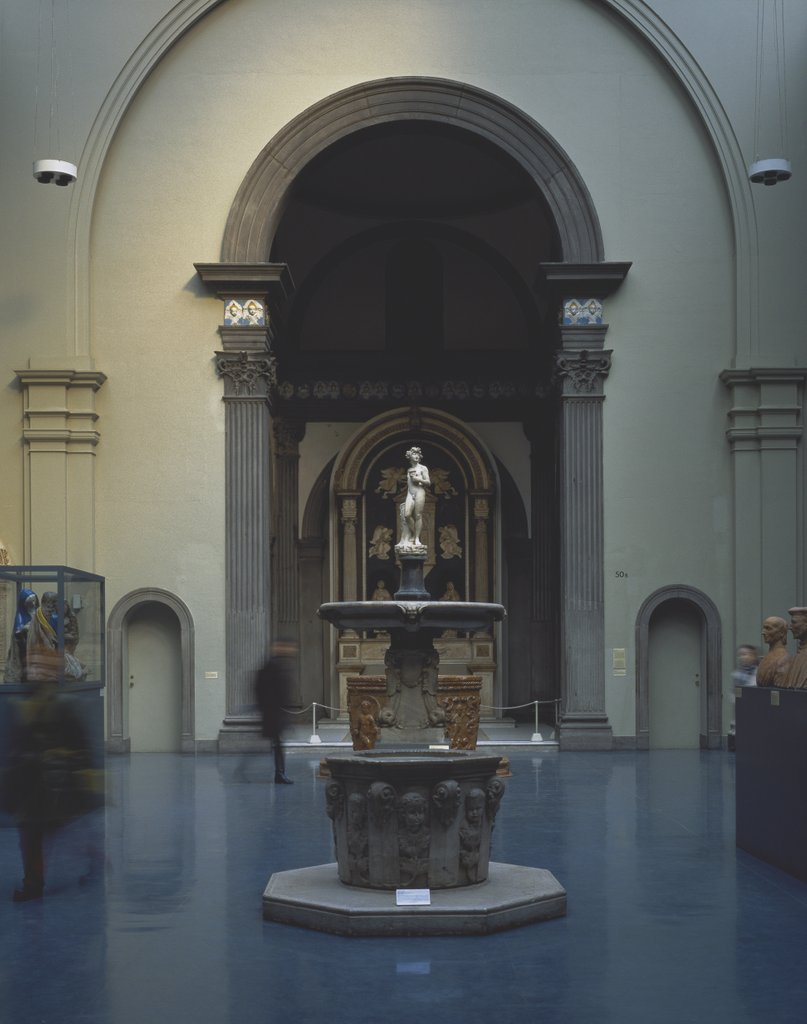 Detail of The Medieval and Renaissance Gallery at the V&A Museum. London, England, 2006 by Anonymous