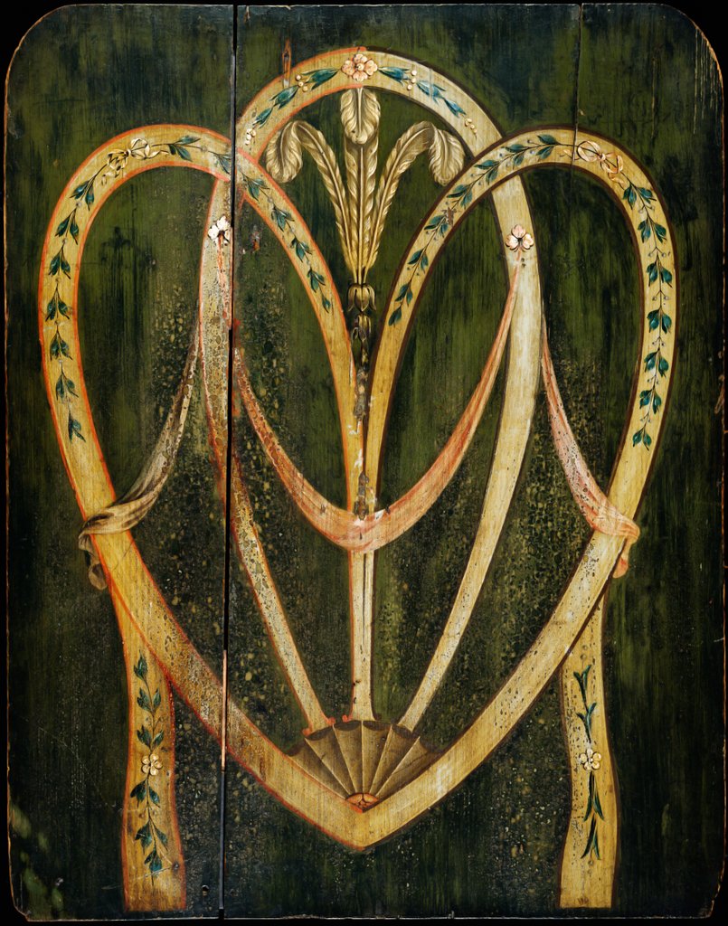 Detail of Chair panel design. England, late 18th century by Unknown