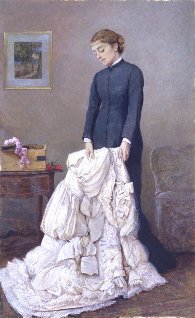 Detail of A Young Widow by Edward Killingworth Johnson