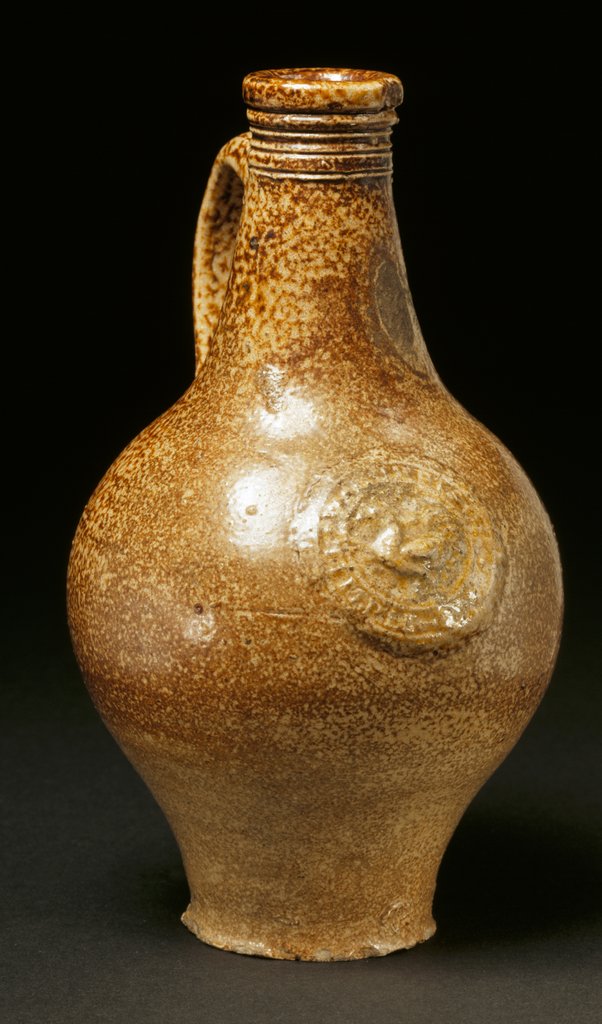 Detail of Bottle. London, England, 1675-080 by Unknown