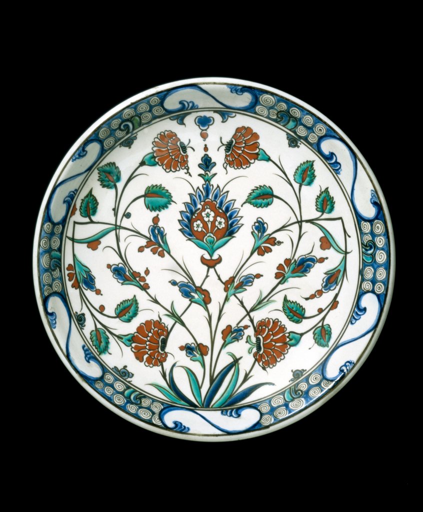Detail of Dish by Minton & Co.