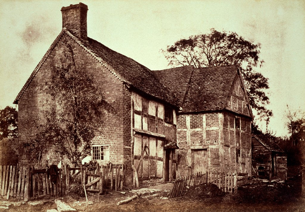 Detail of Bredicot, Worcestershire by Benjamin Brecknell Turner