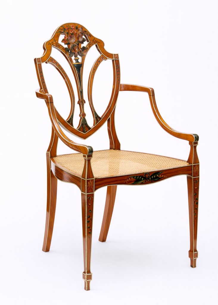 Detail of Armchair by Wright and Mansfield
