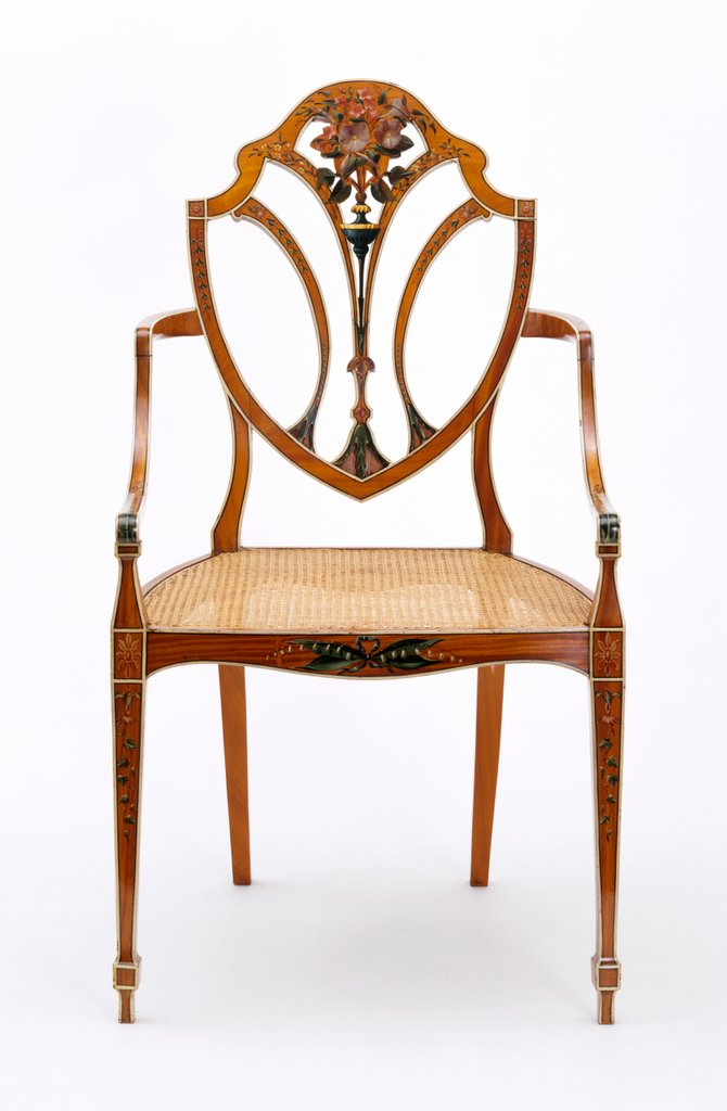 Detail of Armchair by Wright and Mansfield