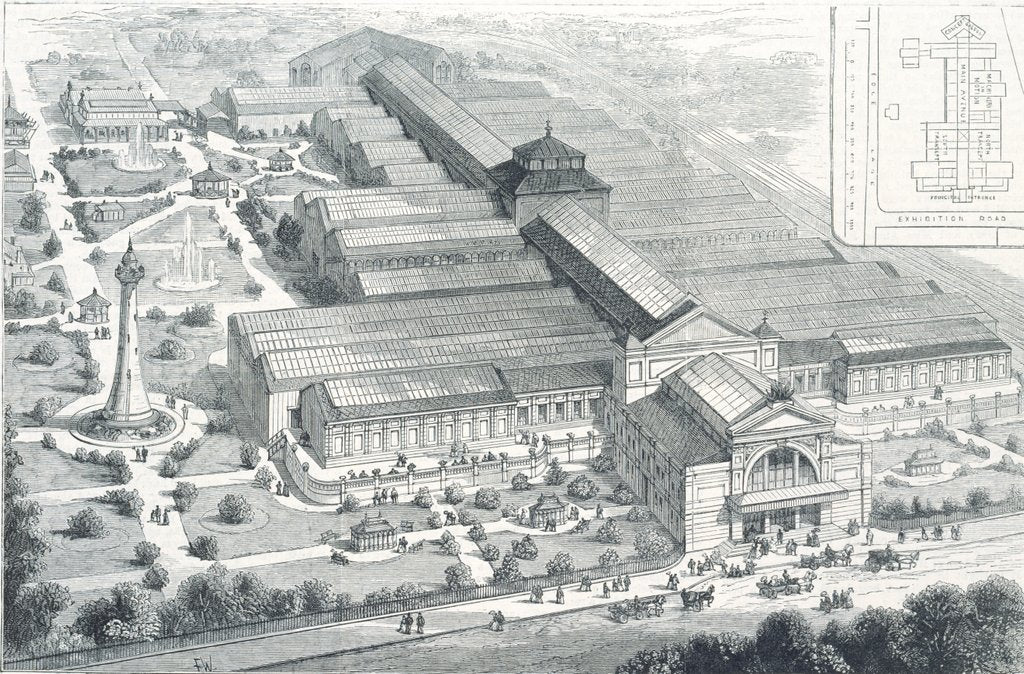 Detail of The Liverpool Exhibitio by Anonymous