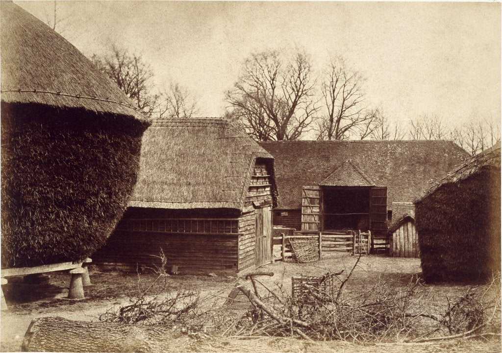 Detail of At Compton by Benjamin Brecknell Turner