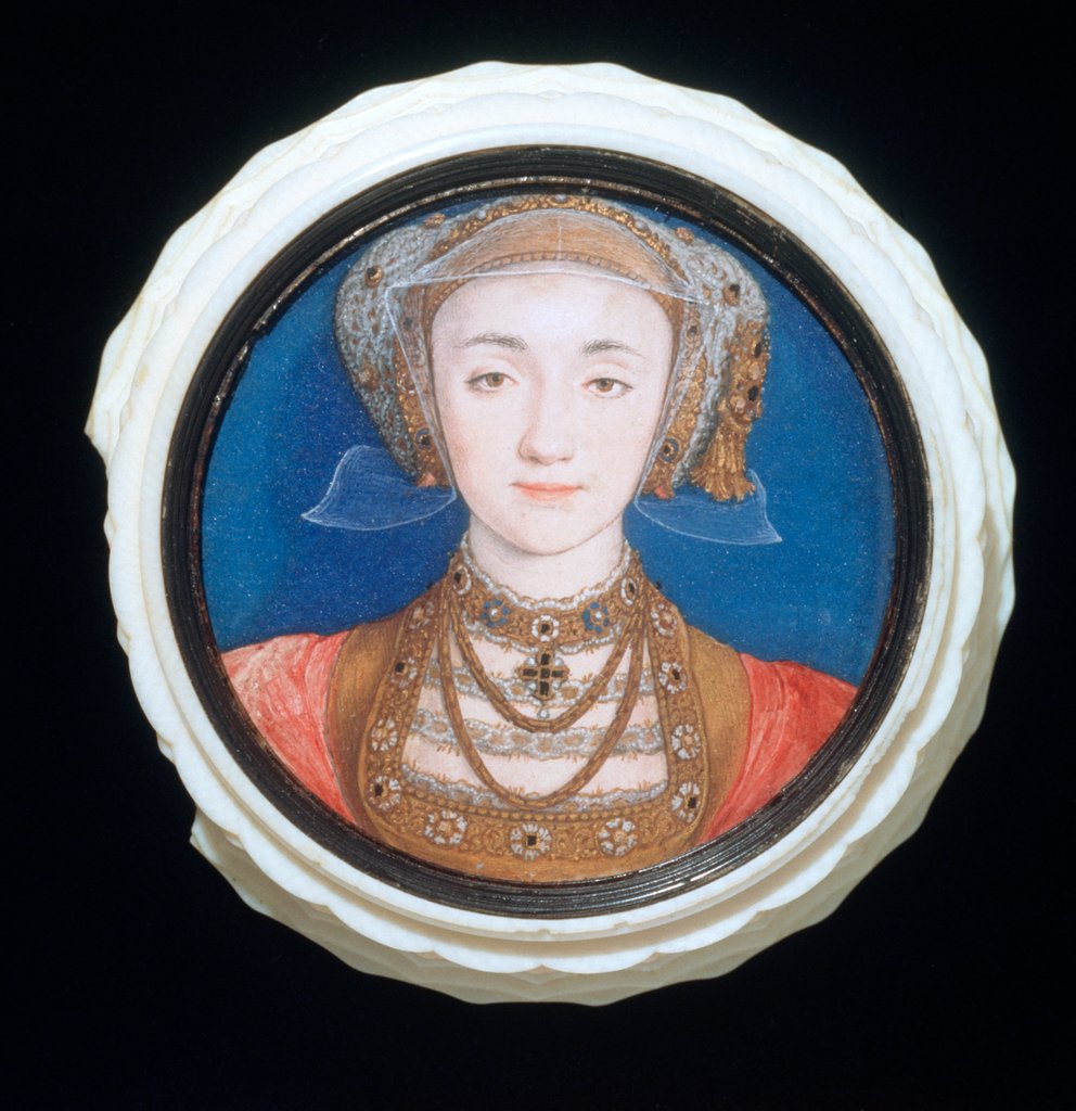 Detail of Anne of Cleves by Hans Holbein
