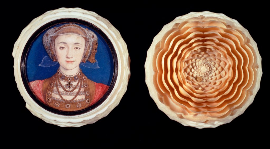 Detail of Anne of Cleves by Hans Holbein