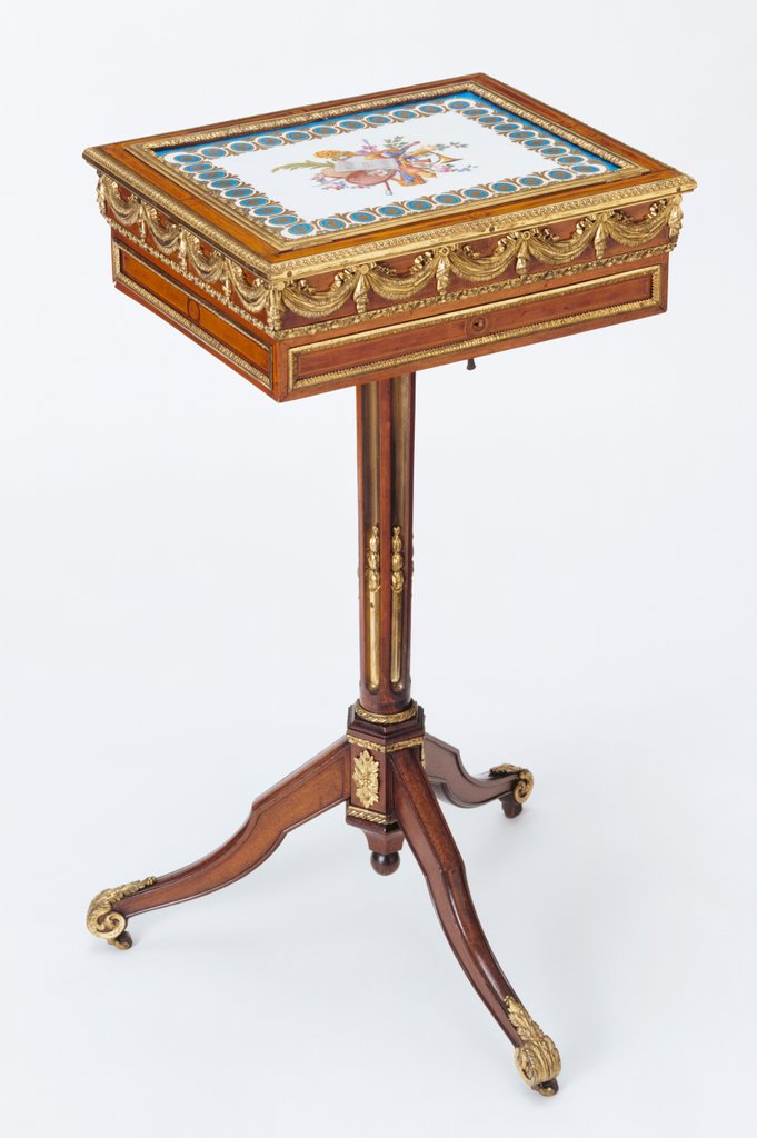 Detail of Table and music stand by Martin Carlin