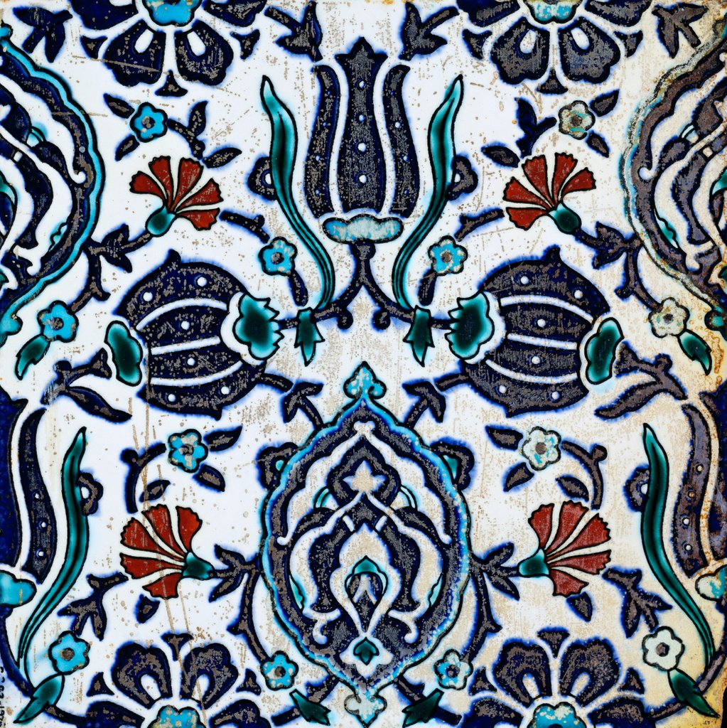 Detail of Tile by Hollins & Co. Minton