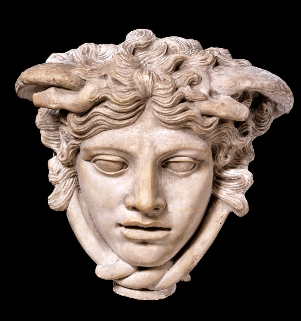 Detail of Head of Medusa by Alfred George Stevens