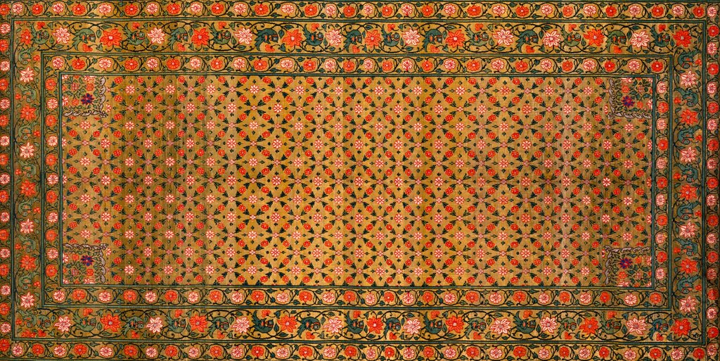 Detail of Saddle Cloth. Ahmedabad, India, mid-19th century by Unknown